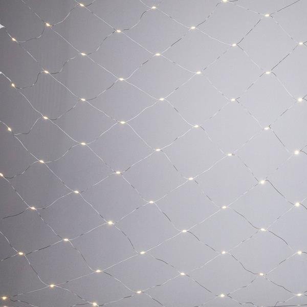 22dcaa8672ad4bb996c4fa43af1d5126 ΔΙΧΤΥ, 150 MINI MILKY LED, 27V ΜΕΤΑΣΧΗΜΑΤΙΣΤΗ, ΣΤΑΘΕΡΟ, ΔΙΑΦΑΝΟ ΠΛΑΚΕ ΧΑΛΚΙΝΟ ΚΑΛΩΔΙΟ, ΘΕΡΜΟ ΛΕΥΚΟ LED (H250 x W200cm), ΠΡΟΕΚΤΑΣΗ ΠΑΡΟΧΗΣ 5m, IP44 (600-08881) - Image 1