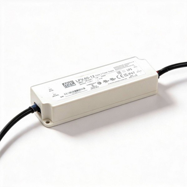 22fa61504ba64a3ab22960940ba2684e 24V ΜΕΤΑΣΧΗΜΑΤΙΣΤΗ, 60W, ΣΥΝΔΕΣΗ ΕΩΣ 600 LED RUBBER, ΠΡΑΣΙΝΟ ΚΑΟΥΤΣΟΥΚ ΚΑΛΩΔΙΟ, ΚΑΛΩΔΙΟ ΠΑΡΟΧΗΣ 3m, IP44 (600-09422) - Image 1