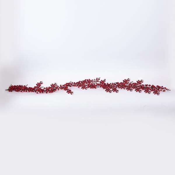 23851e3006d54c4a84f4be94a9cced3c ΚΛΑΔΑ ΜΕ ΚΟΚΚΙΝΑ BERRIES, 185cm (600-46140) - Image 1