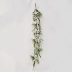 ΚΛΑΔΑ, ΧΙΟΝΙΣΜΕΝΗ ΛΕΥΚΑ BERRY, 150cm (600-45540)