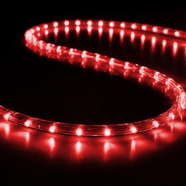 321225cde30142b3a972f087630fed78 ΦΩΤΟΣΩΛΗΝΑΣ LED, ΠΡΟΣΤΑΣΙΑ UV, ΚΟΠΗ ΑΝΑ ΜΕΤΡΟ, ΜΟΝΟΚΑΝΑΛΟΣ, ΚΟΚΚΙΝΟ, 50m, 36 LED ΑΝΑ ΜΕΤΡΟ, IP65 (600-22233) - Image 1