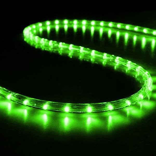 321d0d2ecdcd428784a0db896207f9ec ΦΩΤΟΣΩΛΗΝΑΣ LED, ΠΡΟΣΤΑΣΙΑ UV, ΚΟΠΗ ΑΝΑ ΜΕΤΡΟ, ΜΟΝΟΚΑΝΑΛΟΣ, ΠΡΑΣΙΝΟ, 50m, 36 LED ΑΝΑ ΜΕΤΡΟ, IP65 (600-22236) - Image 1
