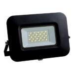 ΠΡΟΒΟΛΕΑΣ LED 20W SMD ΒΑΣΗ 360° ΜΑΥΡΟΣ IP65 3000K PLUS (147-69321)