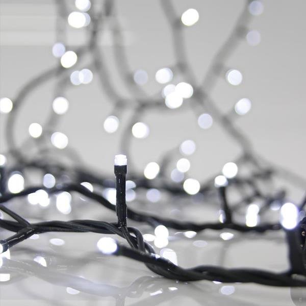 3835d7eab8a14e289e696dbf279cde17 ΣΕΙΡΑ, 1200 LED 3mm, 31V ΜΕΤΑΣΧΗΜΑΤΙΣΤΗ, ΣΤΑΘΕΡΟ, ΠΡΑΣΙΝΟ PVC ΚΑΛΩΔΙΟ, ΛΕΥΚΟ LED ΑΝΑ 5cm, ΠΡΟΕΚΤΑΣΗ ΠΑΡΟΧΗΣ 3m, ΙΡ44 (600-11348) - Image 1