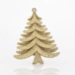 ΔΕΝΤΡΑΚΙ ΧΡΥΣΟ ΜΕ GLITTER,ΠΛΑΣΤΙΚΟ ΣΕΤ 6ΤΜΧ, 9,5cm (600-42628)
