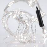 ΧΤΑΠΟΔΙ, 400 MINI LED, ΜΕΤΑΣΧΗΜΑΤΙΣΤΗ, ΑΣΗΜΙ ΧΑΛΚINO KAΛΩΔΙΟ, ΛΕΥΚΟ LED ANA 10cm (16 ΣΕΙΡΕΣ x 25 LED), ΠΡΟΕΚΤΑΣΗ ΠΑΡΟΧΗΣ 5m, ΙΡ44 (600-08430)