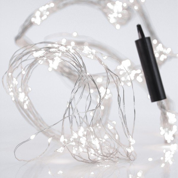 4b82224abb694a15a1e938d1d7c1259c ΧΤΑΠΟΔΙ, 400 MINI LED, ΜΕΤΑΣΧΗΜΑΤΙΣΤΗ, ΑΣΗΜΙ ΧΑΛΚINO KAΛΩΔΙΟ, ΛΕΥΚΟ LED ANA 10cm (16 ΣΕΙΡΕΣ x 25 LED), ΠΡΟΕΚΤΑΣΗ ΠΑΡΟΧΗΣ 5m, ΙΡ44 (600-08430) - Image 1