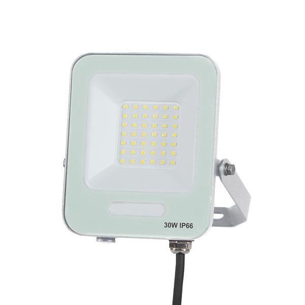 4b9491e301e2486a93fe5ad3ddf0b7f6 ΠΡΟΒΟΛΕΑΣ LED SMD 30W ΛΕΥΚΟΣ IP66 6500K PLUS (147-69036) - Image 1