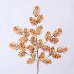 ΚΛΑΔΙ ΧΑΛΚΙΝΟ, ΜΕ GLITTER ΚΑΙ ΠΟΥΛΙΕΣ, 75cm (600-45340)