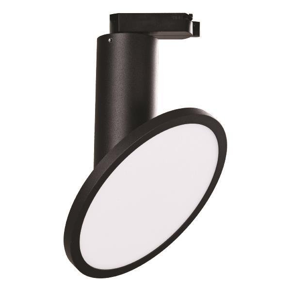 5d44fa7400dd446796ba6bbc547540dd ΣΠΟΤ ΡΑΓΑΣ LED 18W 4000K 4 ΓΡΑΜΜΩΝ MY-079 ΜΑΥΡΟ PLUS (145-59401) - Image 1