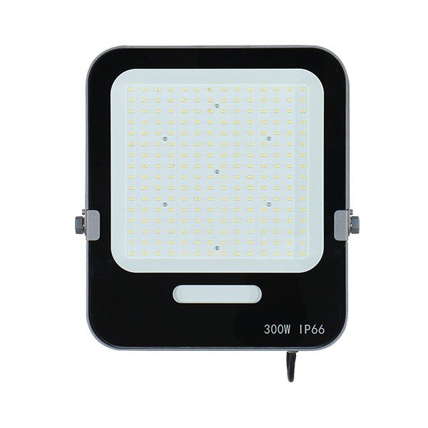 7ab9f99afee04b9582a87d5bbc39b7e7 ΠΡΟΒΟΛΕΑΣ LED SMD 300W ΜΑΥΡΟΣ IP66 6500K PLUS (147-69023) - Image 1