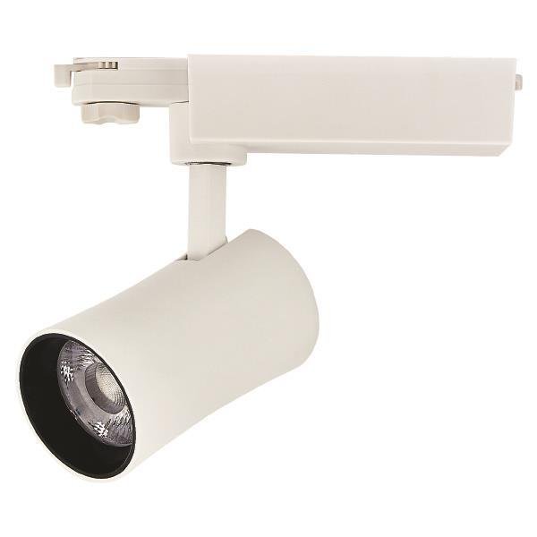 8057a9559d9749fa9580f056a1914a77 ΣΠΟΤ ΡΑΓΑΣ LED 30W 3000K 4 ΓΡΑΜΜΩΝ ΛΕΥΚΟ PLUS (145-59306) - Image 1
