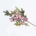 ΚΛΑΔΙ, ΜΕ ΡΟΖ ΔΙΑΚΟΣΜΗΤΙΚΑ, 70cm (600-45665)
