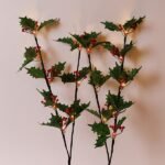 2 ΚΛΑΔΙΑ ΠΡΑΣΙΝΑ ΜΕ ΚΟΚΚΙΝΑ ΜΟΥΡΑ H75cm, ΜΠΑΤΑΡΙΑΣ 3ΧΑΑ, ΧΡΟΝΟΔΙΑΚΟΠΤΗ, 2*8 ΘΕΡΜΑ ΛΕΥΚΑ LED, ΠΡΟΕΚΤΑΣΗ ΠΑΡΟΧΗΣ 30cm, IP20 (600-22551)