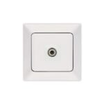 ΠΡΙΖΑ TV F CONNECTOR ΛΕΥΚΗ (152-16011)