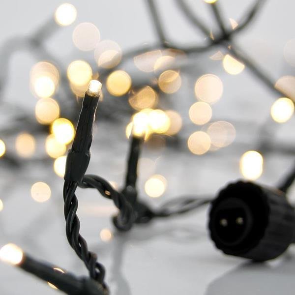 8cb4d8b0a9e6492bb728fe63c2373d75 ΣΕΙΡΑ, 100 LED 3mm, 31V ΜΕΤΑΣΧΗΜΑΤΙΣΤΗ, 4 ΕΠΕΚΤΑΣEIΣ ΕΩΣ 3 ΣΕΤ, ΠΡΑΣΙΝΟ PVC ΚΑΛΩΔΙΟ, ΘΕΡΜΟ ΛΕΥΚΟ LED ΑΝΑ 5cm, ΠΡΟΕΚΤΑΣΗ ΠΑΡΟΧΗΣ 3m, ΙΡ44 (600-15201) - Image 1