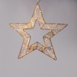 AΣΤΕΡΙ ΦΩΤΙΖΟΜΕΝΟ 45cm, 260 ΜΙΝΙ LED, 4,5V ΜΕΤAΣΧΗΜAΤΙΣΤΗ, ΜΠΡΟΝΖΕ ΜΕΤAΛΛΙΚΟΣ ΣΚΕΛΕΤΟΣ, ΜΠΡΟΝΖΕ ΧAΛΚΙΝΟ ΚAΛΩΔΙΟ, 230 ΘΕΡΜA ΛΕΥΚA & 30 ΘΕΡΜA ΛΕΥΚA FLASH ΜΙΝΙ LED, ΠΡΟΕΚΤAΣΗ ΠAΡΟΧΗΣ 5m, IP44 (600-22556)
