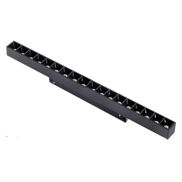 a590f73265b04402ab177bea39f1f852 ΣΠΟΤ ΓΡΑΜΜΙΚΟ ΜΑΓΝΗΤΙΚΗΣ ΡΑΓΑΣ LED 18W 24° 4000Κ CX20-TJ03 ΜΑΥΡΟ (145-59952) - Image 1