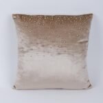 ΜΑΞΙΛΑΡΙ, ΜΠΕΖ ΒΕΛΟΥΔΟ ΜΕ ΣΤΡΑΣ, 45x45cm (600-46720)