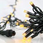 ΣΕΙΡΑ, 100 LED 5mm ΜΕ ΚΑΛΥΜΜΑ, 230V, 3 ΕΠΕΚΤΑΣΕΙΣ ΕΩΣ 9 ΣΕΤ, ΠΡΑΣΙΝΟ ΚΑΟΥΤΣΟΥΚ ΚΑΛΩΔΙΟ, ΘΕΡΜO ΛΕΥΚO LED ΑΝΑ 10cm, ΠΡΟΕΚΤΑΣΗ ΠΑΡΟΧΗΣ 1.5m, ΙΡ65 (600-09101)