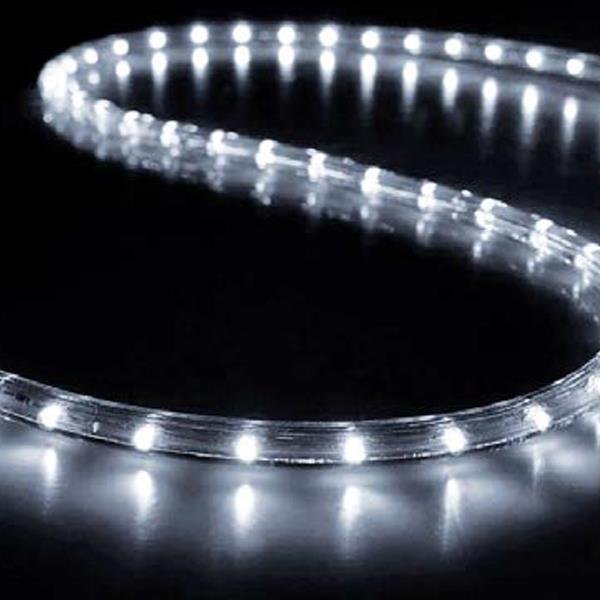 dea25cb1921b49f3b3ad95f854d6a939 ΦΩΤ/ΝΑ LED, ΜΟΝ/ΛΗ, ΛΕΥΚΗ, 50m, ΜΕ 30 LED ΑΝΑ ΜΕΤΡΟ ΚΑΙ 6 ΘΕΡΜΑ ΛΕΥΚΑ FLASH LED, ΜΕ ΑΝΤΙΗΛΙΑΚΗ ΠΡΟΣΤΑΣΙΑ, ΚΟΠΗ ΑΝΑ ΜΕΤΡΟ, IP65 (600-22241) - Image 1