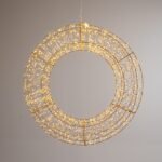 ΦΩΤΙΖΟΜΕΝΟ ΣΤΕΦΑΝΙ 70cm, 1600 MINI LED, 31V METAΣΧΗΜΑΤΙΣΤΗ, ΧΡΟΝΟΔΙΑΚΟΠΤΗ, ΜΠΡΟΝΖΕ ΧΑΛΚΙΝΟ ΚΑΛΩΔΙΟ, ΜΠΡΟΝΖΕ ΜΕΤΑΛΛΙΚΟΣ ΣΚΕΛΕΤΟΣ, ΘΕΡΜΟ ΛΕΥΚΟ LED, ΠΡΟΕΚΤΑΣΗ ΠΑΡΟΧΗΣ 5m, IP44 (600-22568)