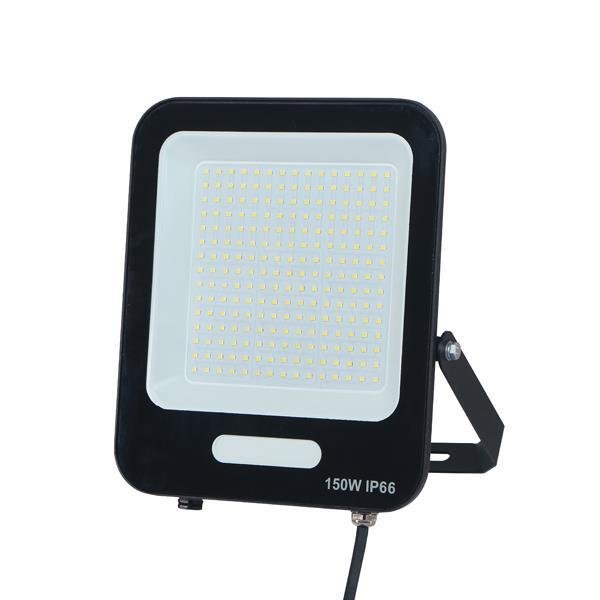 eb833449fe8a46c5bc498699ec4a5242 ΠΡΟΒΟΛΕΑΣ LED SMD 150W ΜΑΥΡΟΣ IP66 3000K PLUS (147-69020) - Image 1