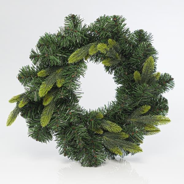 ee4421a3c1f54c19b78a976d9a6680a2 ΣΤΕΦΑΝΙ ΜΕ P.E. 50cm, 104 TIPS (ΠΑΧΟΣ ΤΩΝ TIPS 8cm), ΠΡΑΣΙΝΟ ΧΡΩΜΑ (600-30222) - Image 1