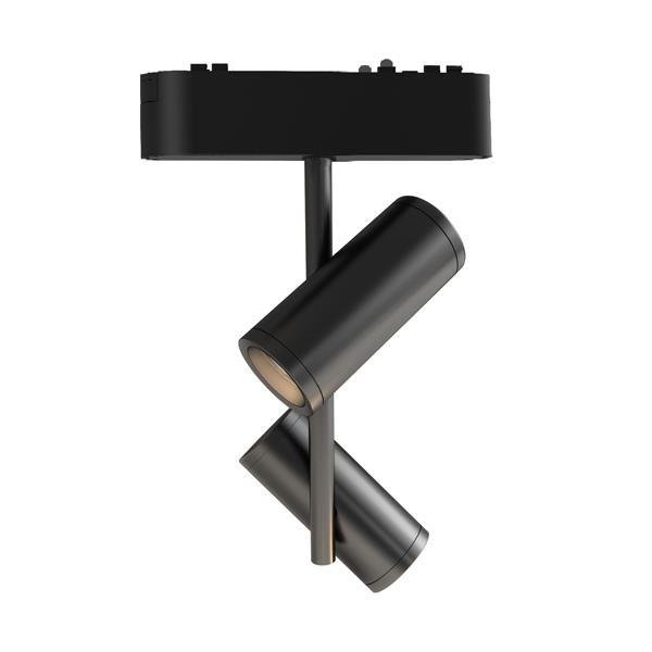 f5df5622bec74df59ad621b49a36cee7 ΣΠΟΤ ΜΑΥΡΟ ΜΑΓΝΗΤΙΚΗΣ ΡΑΓΑΣ ULTRA SLIM 2x8W 3CCT ΜΕ TRIAC (145-59513) - Image 1