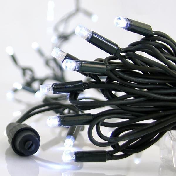 f89a2557817d49d0b66c90c75e0b6061 ΣΕΙΡΑ, 100 LED 5mm ΜΕ ΚΑΛΥΜΜΑ, 230V, 3 ΕΠΕΚΤΑΣΕΙΣ ΕΩΣ 20 ΣΕΤ, ΠΡΑΣΙΝΟ ΚΑΟΥΤΣΟΥΚ ΚΑΛΩΔΙΟ, ΛΕΥΚΟ LED ANA 10cm, ΠΡΟΕΚΤΑΣΗ ΠΑΡΟΧΗΣ 1.5cm, ΙΡ67 (600-09020) - Image 1