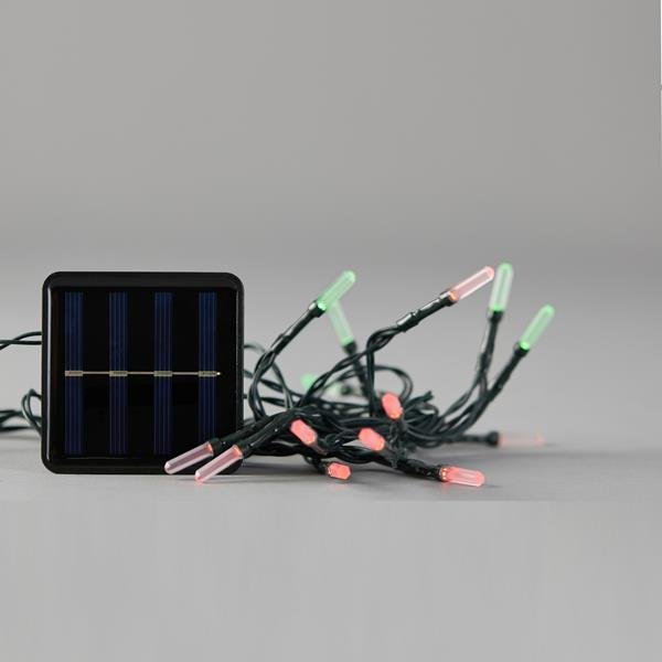 fd8ba2bd3d35489e8ad0a8b424bf17ad ΣΕΙΡΑ, 80 LED 5mm, ΜΕ ΑΚΡΥΛΙΚΗ ΕΠΕΚΤΑΣΗ, ΗΛΙΑΚΟ ΣΥΛΛΕΚΤΗ ΜΕ ΑΙΣΘΗΤΗΡΑ ΦΩΤΟΣ, 8 ΠΡΟΓΡΑΜΜΑΤΑ, ΠΡΑΣΙΝΟ PVC ΚΑΛΩΔΙΟ, ΚΟΚΚΙΝΟ ΚΑΙ ΠΡΑΣΙΝΟ LED ANA 10cm, ΠΡΟΕΚΤΑΣΗ ΠΑΡΟΧΗΣ 1m, ΙΡ44 (600-04114) - Image 1