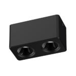 ΣΠΟΤ ΕΞΩΤΕΡΙΚΑ ΑΛΟΥΜΙΝΙΟΥ 2x7W 3CCT 75X150X79 ΜΑΥΡΟ (147-52660)