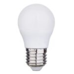 ΛΑΜΠΑ LED ΣΦΑΙΡΙΚΗ 4,9W 806lm E27 4000K 175-265V "PRO" (147-77325)