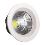 ΦΩΤΙΣΤΙΚΟ ΧΩΝΕΥΤΟ LED 55W COB 4000K Φ230 ΛΕΥΚΟ PLUS (145-68206)