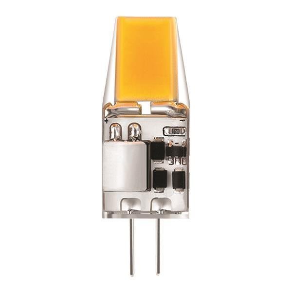 224f5580e12a41aab0e4503254e6545b ΛΑΜΠΑ LED COB G4 3W 300lm 6500K 12V AC/DC (147-77603) - Image 1
