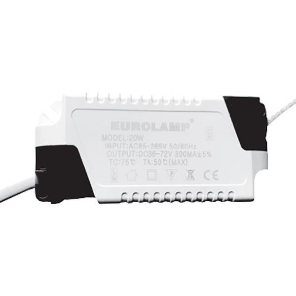 23cdce90e69a4988a6752339360a8ac6 ΤΡΟΦΟΔΟΤΙΚΟ ΓΙΑ LED PANEL 20W 85-265V (145-68097) - Image 1
