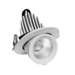 ΣΠΟΤ ΧΩΝΕΥΤΟ ΚΙΝΗΤΗ ΒΑΣΗ 30W 3CCT Φ134 ΛΕΥΚΟ PRO (145-65023)