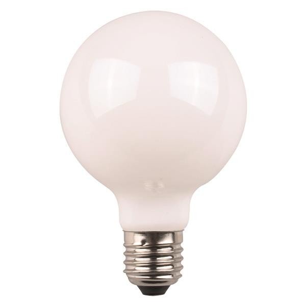 34626b6d823b4f439870dd7edebb6645 ΛΑΜΠΑ LED ΓΛΟΜΠΟΣ G95 CROSSED FILAMENT 7.8W 1600lm Ε27 4000K 220-240V MILKY (147-78411) - Image 1