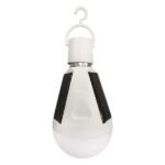 LED ΛΑΜΠΑ 7W E27 ΜΕ ΗΛΙΑΚΑ ΠΑΝΕΛ ΚΑΙ ΜΠΑΤΑΡΙΑ (145-20003)