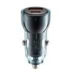 XO car charger CC60 60W 1x USB 1x USB-C blue (GSM177853)
