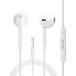 BWOO wired earphones 3.5mm stereo white (GSM183284)