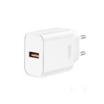 XO wall charger CE33 QC 18W 1x USB white (GSM191547)