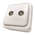 ΠΡΙΖΑ ΜΙΝΙ TV & FM ΤΕΡΜΑΤΙΚΗ ΛΕΥΚΗ IP20 (147-16242)