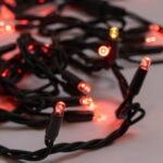 ΣΕΙΡΑ, 100 LED 5mm ΜΕ ΚΑΛΥΜΜΑ, 230V, 2 ΕΠΕΚΤΑΣΕΙΣ ΕΩΣ 9 ΣΕΤ, ΠΡΑΣΙΝΟ ΚΑΟΥΤΣΟΥΚ ΚΑΛΩΔΙΟ, 90 ΚΟΚΚΙΝΟ LED & 10 ΘΕΡΜΑ ΛΕΥΚΑ FLASH LED ΑΝΑ 10cm, IP65 (ΧΩΡΙΣ ΠΡΟΕΚΤΑΣΗ ΠΑΡΟΧΗΣ) (600-09272)