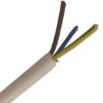 ΚΑΛΩΔΙΟ NYΜ A05VV-U 3Χ2,5mm² ΛΕΥΚΟ(1000m/Drum) (150-14603)