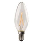 ΛΑΜΠΑ LED ΚΕΡΙ CROSSED FILAMENT 2.2W 250lm E14 3000K 220-240V (147-78120)