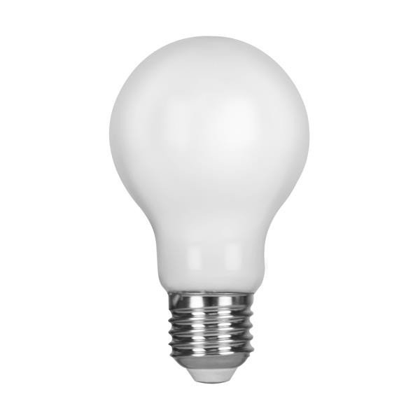 87cee7075a344d7092e6bad8a95abf0d ΛΑΜΠΑ LED ΚΟΙΝΗ CROSSED FILAMENT 7W 900lm E27 4000K 220-240V MILKY (147-78424) - Image 1