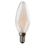 ΛΑΜΠΑ LED ΚΕΡΙ CROSSED FILAMENT 2.2W 250lm E14 2700K 220-240V (147-78130)