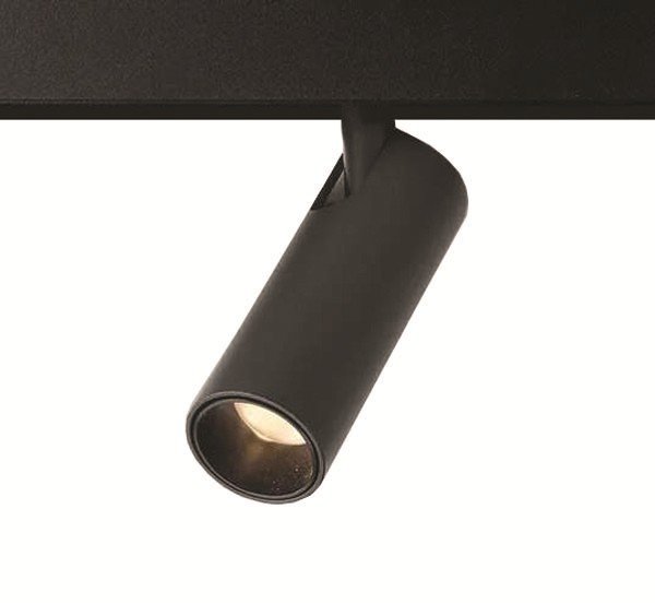 aa58e09c127b48bea8f897670478faaf ΣΠΟΤ ΜΑΓΝΗΤΙΚΗΣ ΡΑΓΑΣ LED 7W 24° 3CCT ΜΑΥΡΟ (145-59942) - Image 1