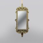ΣΤΟΛΙΔΙ ΚΡΕΜΑΣΤΟ, VINTAGE ΚΑΘΡΕΦΤΗΣ, ΧΡΥΣΟ, 7x17.5cm (600-47368)
